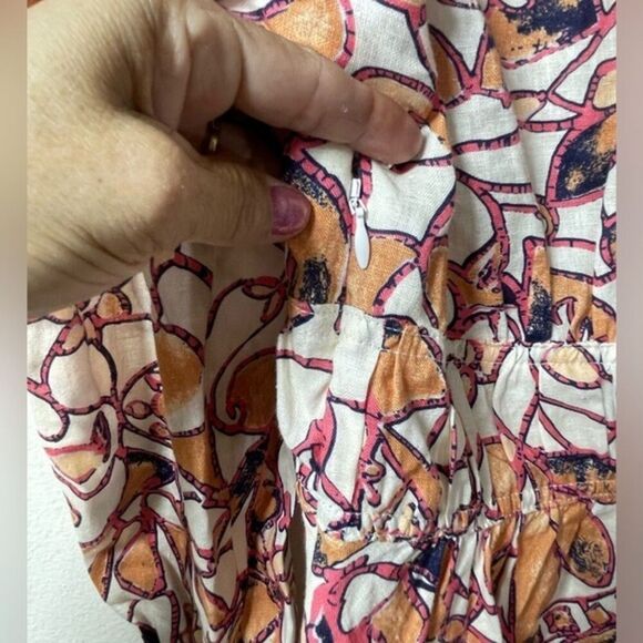 A.L.C. Salina Linen Mini Dress, size 4 - Picture 4 of 9